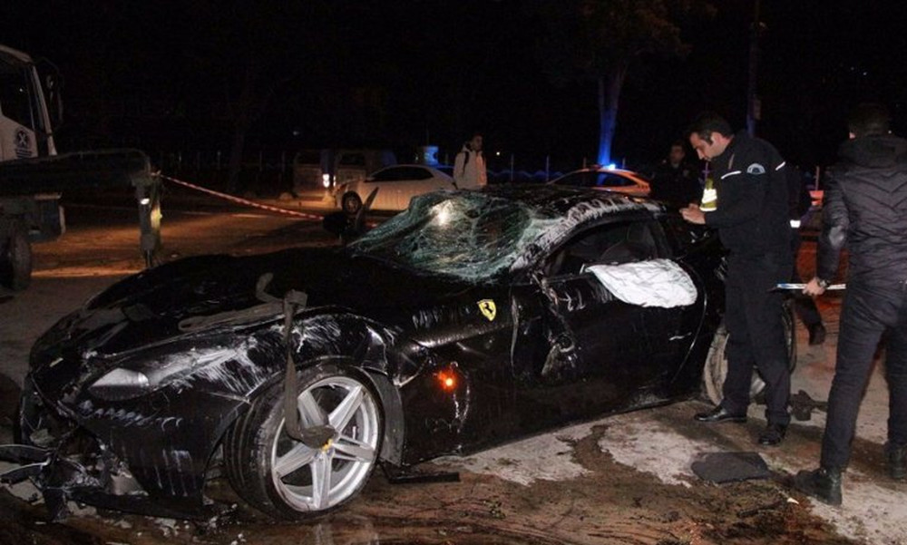 Σοκαριστικές εικόνες από την καταστροφή της Ferrari του Γιλμάζ- Βίντεο από το τροχαίο