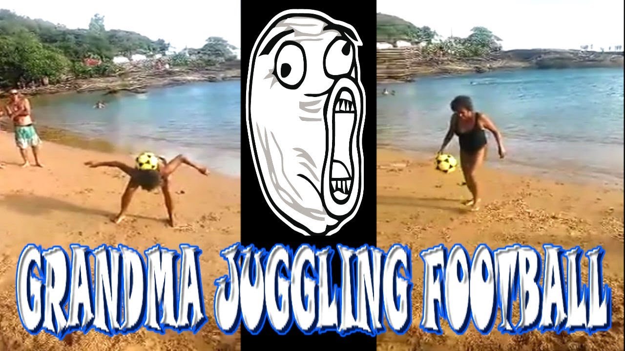 Γιαγιά «Ροναλντίνιο» τρέλανε τους πάντες σε μία παραλία (βίντεο)