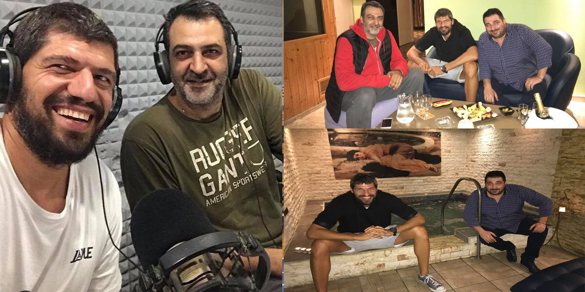 Λάζαρος Παπαδόπουλος: Μετά το ραδιοφωνικό «Dueto» με τον Γιάννη Γιαννούλη, «έλιωσε» στο Spa Prive (εικόνες+βίντεο)