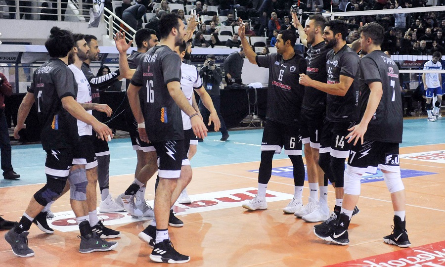 O ΠΑΟΚ έκανε το πρώτο βήμα για την πρόκριση στους τελικούς της Volleyleague Ανδρών