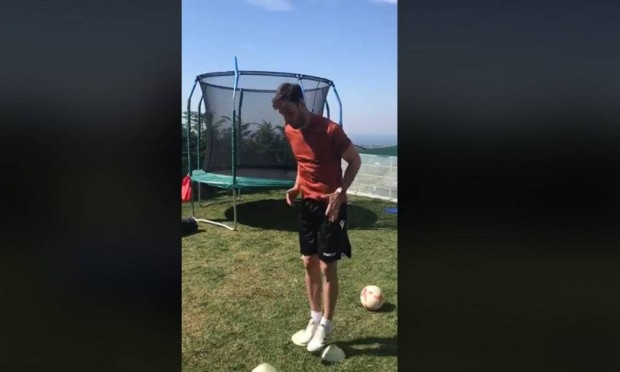 Ο ΠΑΟΚ συνεχίζει την παρουσίαση βίντεο από την προπόνηση των ποδοσφαιριστών στο σπίτι(video)