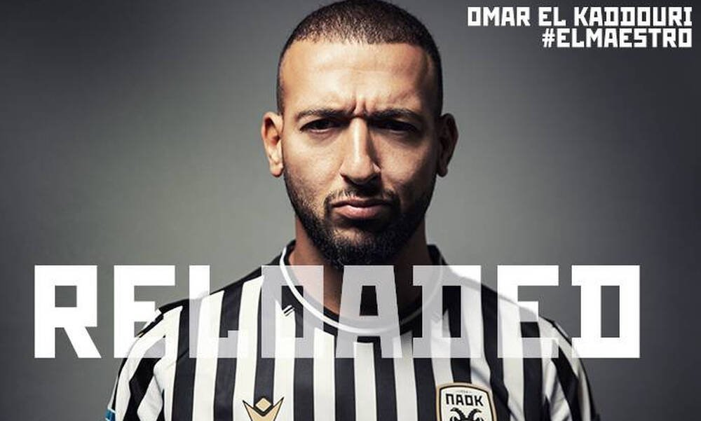 Ο «Δικέφαλος» ανακοίνωσε την ανανέωση του συμβολαίου του Ομάρ Ελ Καντουρί για τα επόμενα τρία χρόνια