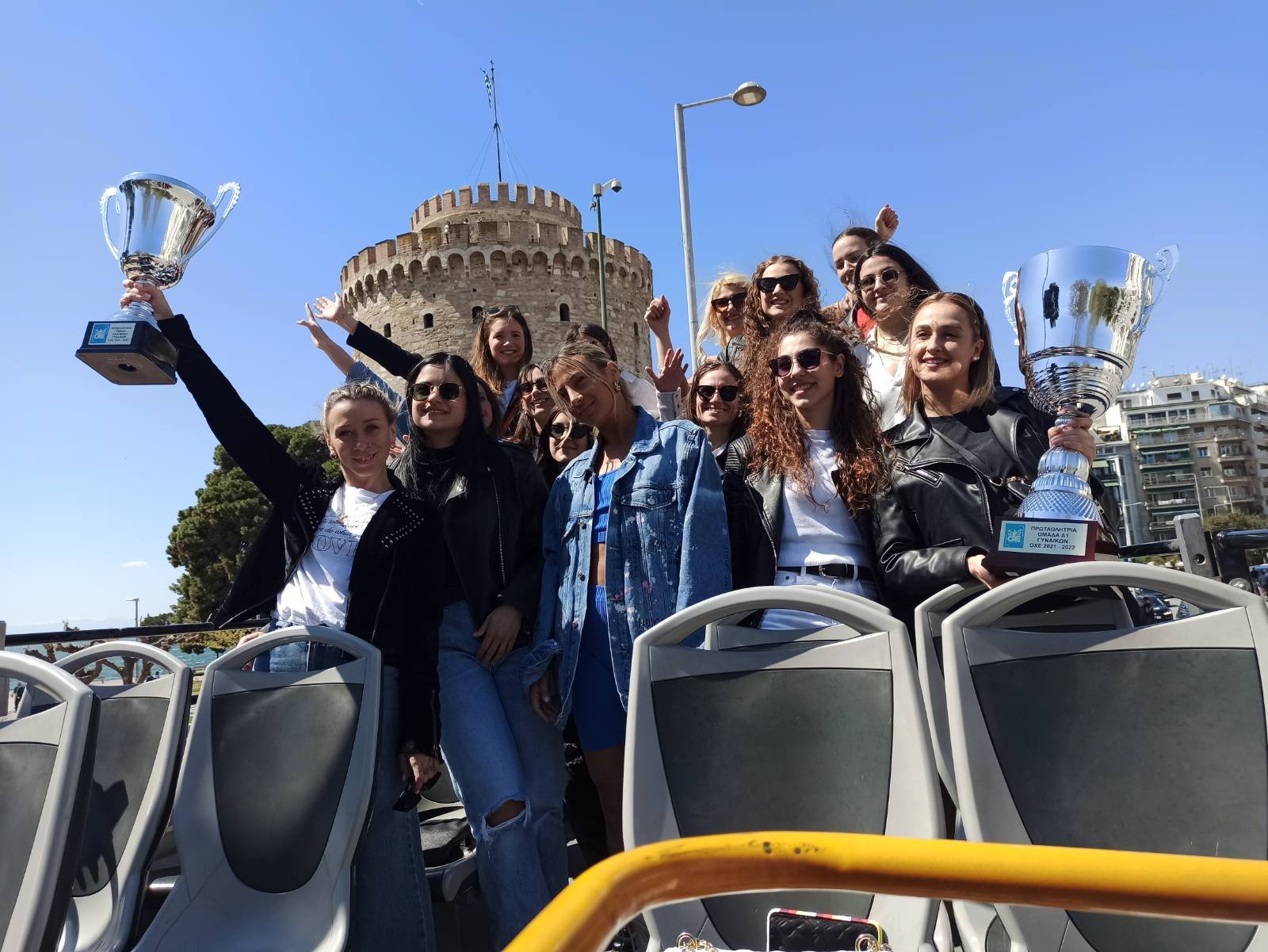 Στον Λευκό Πύργο οι «ασπρόμαυρες» νταμπλούχες