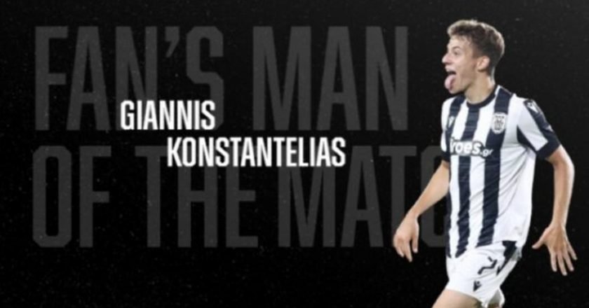 Αναδείχθηκε MVP στην αναμέτρηση με την Μπεϊτάρ ο Κωνσταντέλιας