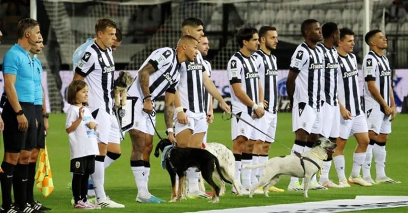 Μήνυμα με το οποίο συνεχίζει τις δράσεις για την υιοθεσία αδέσποτων ζώων έστειλε ο ΠΑΟΚ