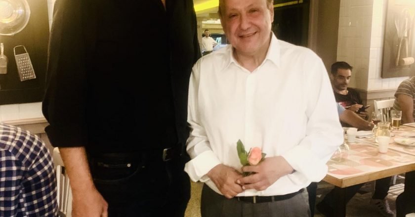 O Στέλιος Αγγελούδης βρέθηκε με βετεράνους καλαθοσφαιριστές και αθλητικούς συντάκτες