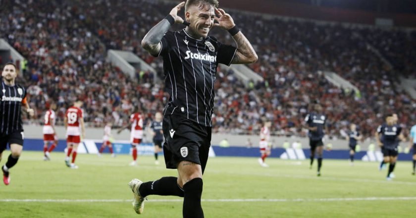Κορυφαίος της μεγάλης νίκης του ΠΑΟΚ με 4-2 επί του Ολυμπιακού στο «Γ. Καραϊσκάκης» αναδείχθηκε ο Μπράντον Τόμας