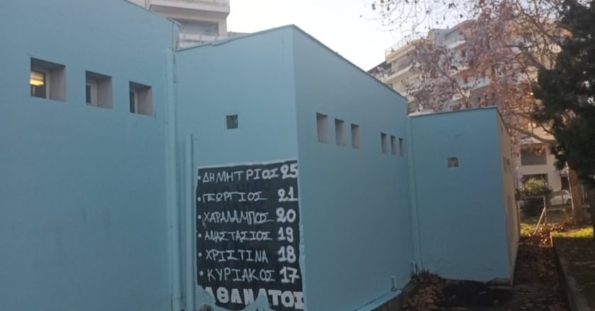 Φόρο τιμής στους νεκρούς φιλάθλους του ΠΑΟΚ αποτίνει ο δήμος Κορδελιού – Ευόσμου: «Τοίχος μνήμης» σε δημοτικό πάρκο