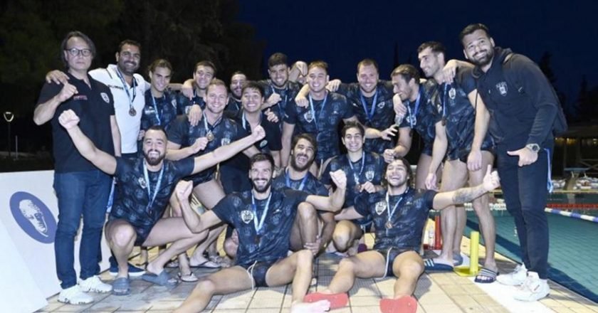 Ο ΠΑΟΚ νίκησε 9-8 τον Παναθηναϊκό στο Γουδή στον τρίτο «μικρό» τελικό της Α1 πόλο ανδρών και θα αγωνιστεί στο Τσάμπιονς Λιγκ της επόμενης σεζόν