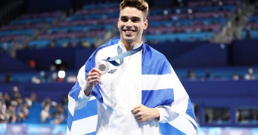 Φανταστικός Χρήστου, κατέκτησε το ασημένιο μετάλλιο στα 200μ ύπτιο!