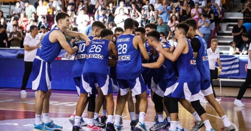 Με αντίπαλο την Σερβία η Εθνική Παίδων διεκδικεί απόψε το χάλκινο μετάλλιο στο Ευρωμπάσκετ U16 του Ηρακλείου