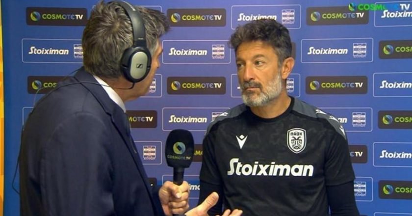 ΠΑΟΚ-Ο Κωνσταντινίδης μίλησε στο flash interview!