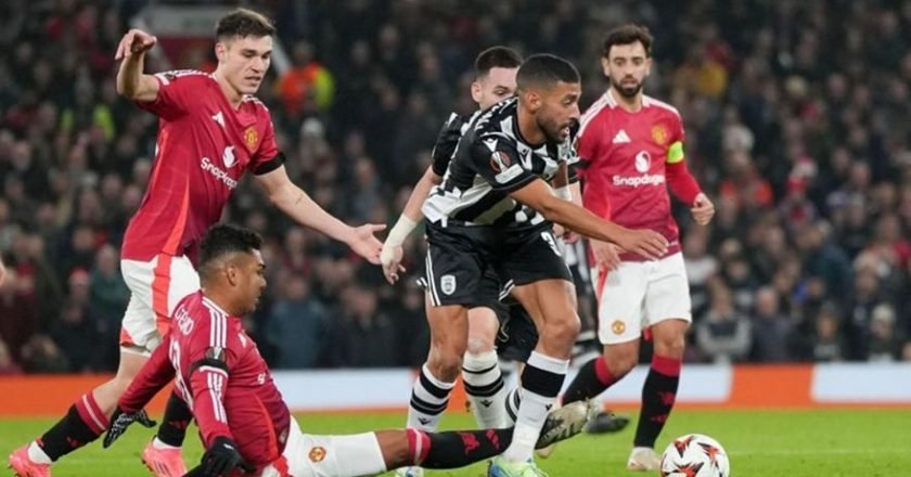 ΠΑΟΚ:H ήττα στο Old Trafford διαμορφώνει δύσκολες συνθήκες γύρω από την πρόκριση της ομάδας στα τελικά του Europa League