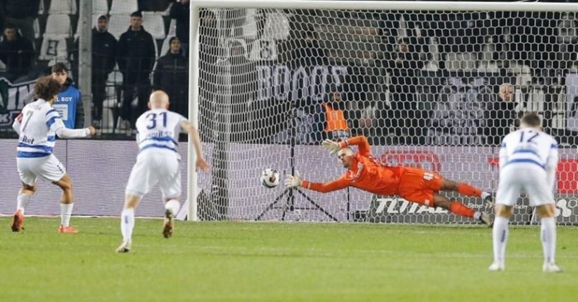 Ο Ντόμινικ Κοτάρσκι απέκρουσε το 62,5% των πέναλτι που του εκτέλεσαν το 2024 και… οδηγεί τον ΠΑΟΚ