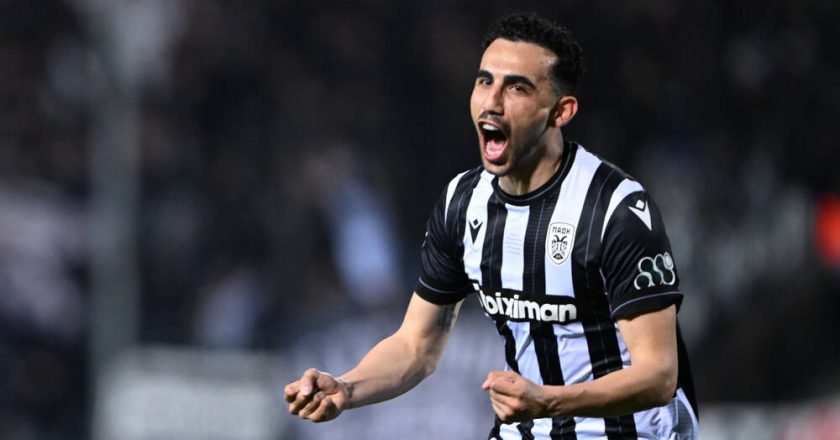 Ο ΠΑΟΚ με τρομερό γκολ του Μιχαηλίδη νίκησε 1-0 την ΑΕΚ και κατέλαβε την τρίτη θέση, στο «αντίο» του Αντελίνιο Βιεϊρίνια