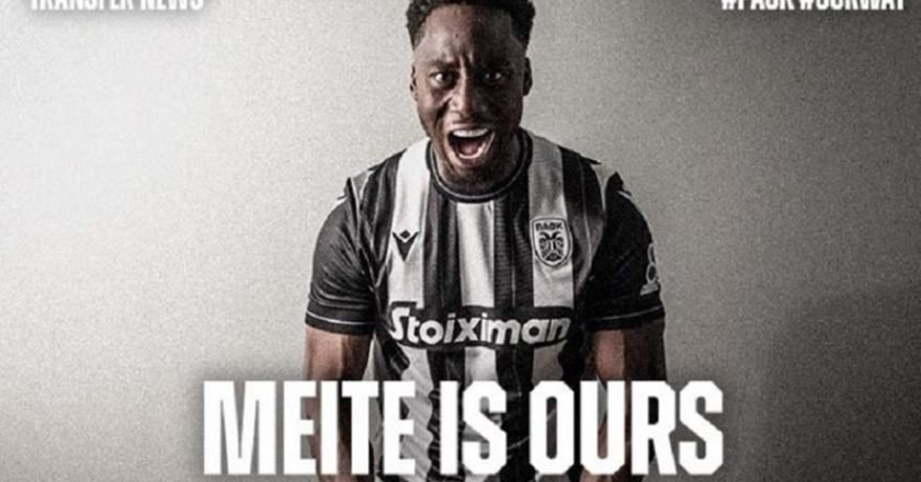 Ο δικέφαλος, ανακοίνωσε την απόκτηση του Μειτέ, από την Μπενφίκα, με συμβόλαιο διάρκειας 1+1 έτους!