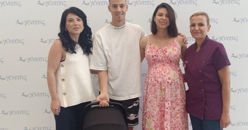 Ο Γιάννης Κωνσταντέλιας σε πελάγη ευτυχίας με τον νεογέννητο γιο του