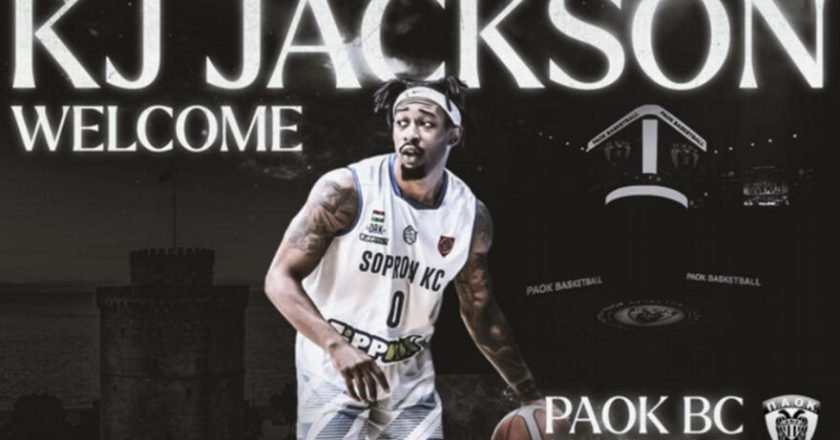 Ο ΠΑΟΚ ανακοίνωσε την απόκτηση του Κέι Τζέι Τζάκσον για δύο χρόνια