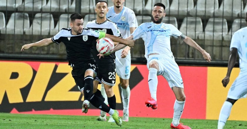 Με γκολ του Μέναλο η Ριέκα εκμεταλλεύτηκε το κακό βράδυ του ΠΑΟΚ και πήρε τη νίκη στην Κροατία – Μπορεί την ανατροπή στον επαναληπτικό ο Δικέφαλος