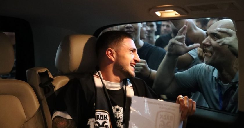 Στην Τούμπα για να σφραγίσει τη συμφωνία με τον ΠΑΟΚ ο Χρήστος Ζαφείρης