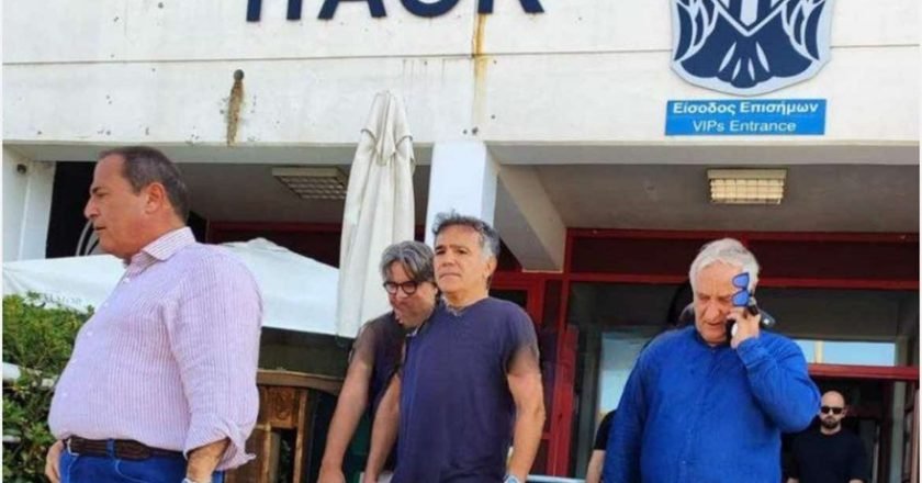 O Μυστακίδης στο PAOK Sports Arena!