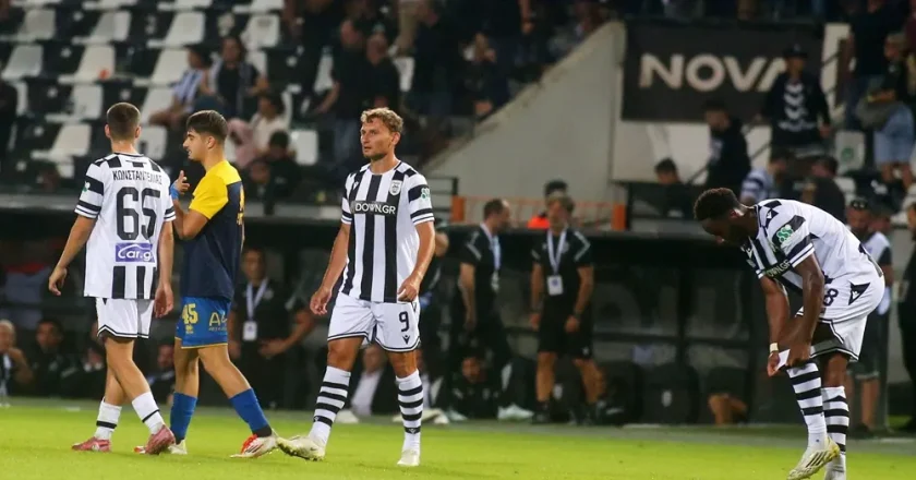 ΠΑΟΚ-Παναιτωλικός (0-0): Έντονες αποδοκιμασίες από την Τούμπα στους παίκτες