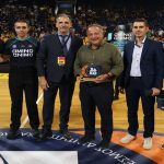 Ο δήμαρχος Θεσσαλονίκης Στέλιος Αγγελούδης βραβεύτηκε στο Αρης Betsson-Ηρακλής
