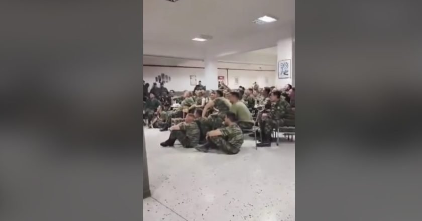 Βίντεο έπος από το ΚΨΜ στη Θήβα: ΠΑΟΚτσήδικη κερκίδα από φαντάρους! (video)