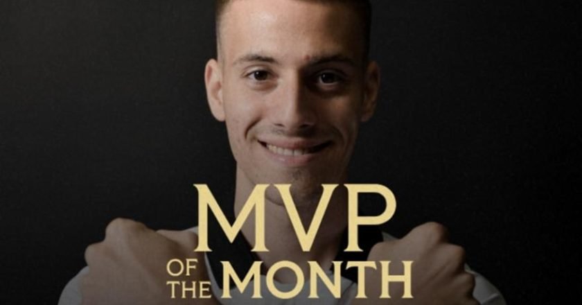 MVP του μήνα για τον ΠΑΟΚ ο Κωνσταντέλιας