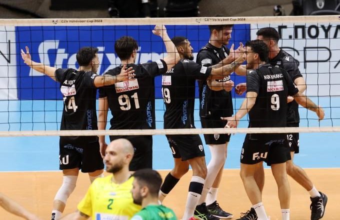Με νίκη συνέχισε τις υποχρεώσεις του στην Volley League ανδρών ο ΠΑΟΚ, επικρατώντας της Καλαμάτας με 3-0