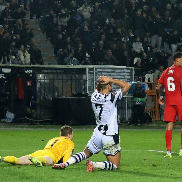 ΠΑΟΚ – Μπραν 1-1: Έχασε μεγάλη ευκαιρία για νίκη οκτάδας