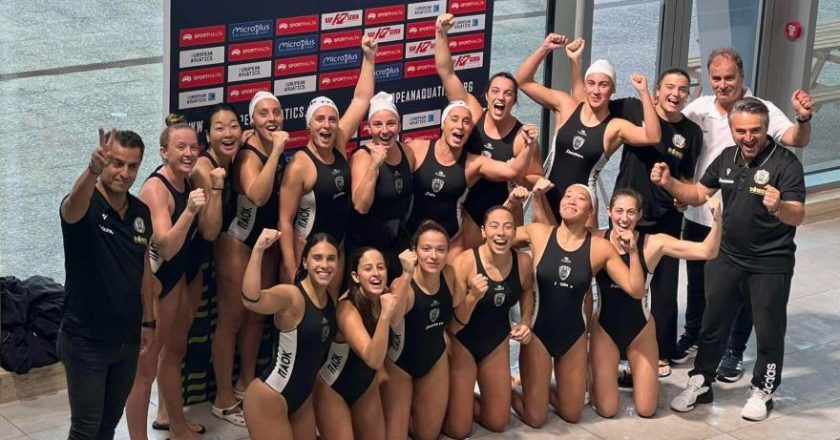 ΠΑΟΚ-Πρώτα και καλύτερα τα κορίτσια του πόλο στη Μάλτα με το 3 στα 3!