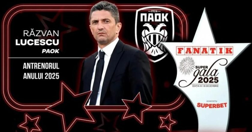 Ο Ραζβάν Λουτσέσκου αναδείχθηκε καλύτερος Ρουμάνος προπονητής στο Super Gala Fanatik 2025
