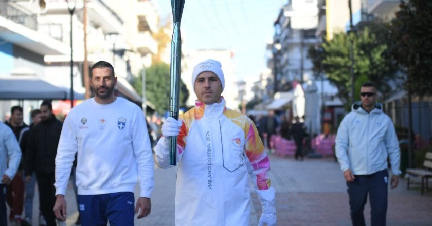 Λαμπαδηδρόμος ο Πέλκας στα Γιαννιτσά