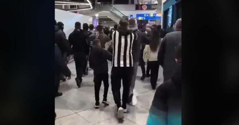 Αποθέωση στο «Ελευθέριος Βενιζέλος» για την αποστολή του ΠΑΟΚ (βίντεο)