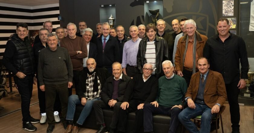 ΠΑΟΚ:Οι πρωταγωνιστές του ένδοξου μπασκετικού παρελθόντος συναντήθηκαν στο Παλατάκι