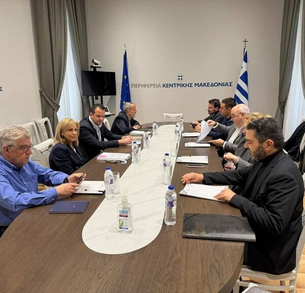 Στην Περιφέρεια Κεντρικής Μακεδονίας βρέθηκε αντιπροσωπεία του ΠΑΟΚ το πρωί της Παρασκευής (13/2), με αφορμή το πρότζεκτ της Νέας Τούμπας