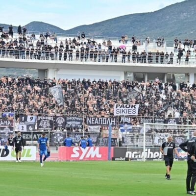 Με τον κόσμο του στον Βόλο ο ΠΑΟΚ