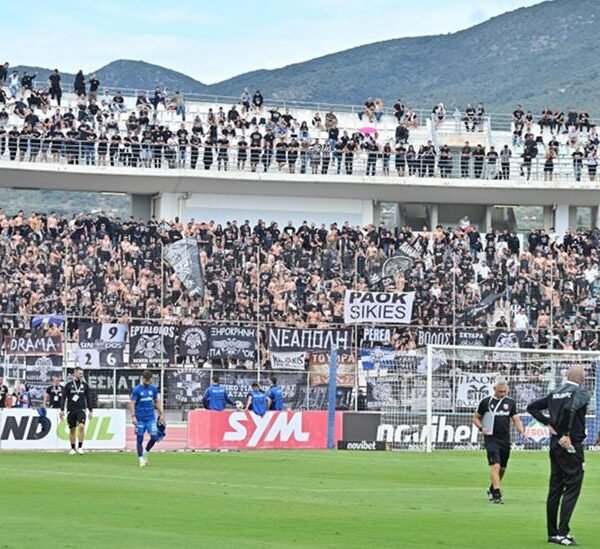 Με τον κόσμο του στον Βόλο ο ΠΑΟΚ