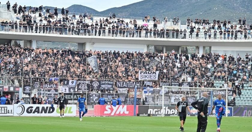 Με τον κόσμο του στον Βόλο ο ΠΑΟΚ