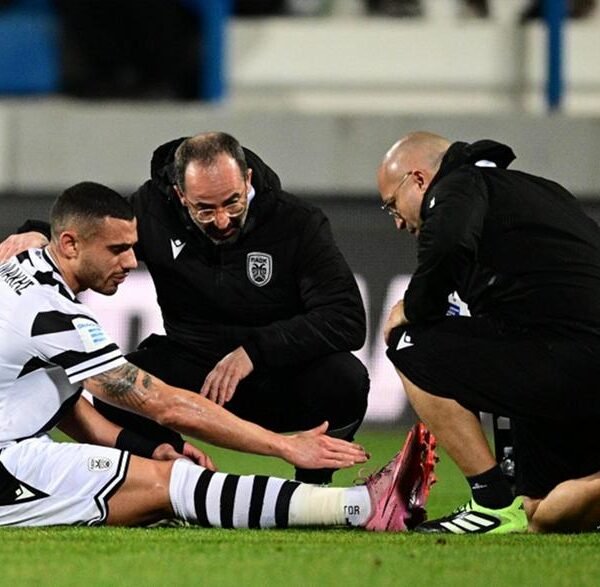 Εξαιρετικά αμφίβολος για Ολυμπιακό ο Γιακουμάκης