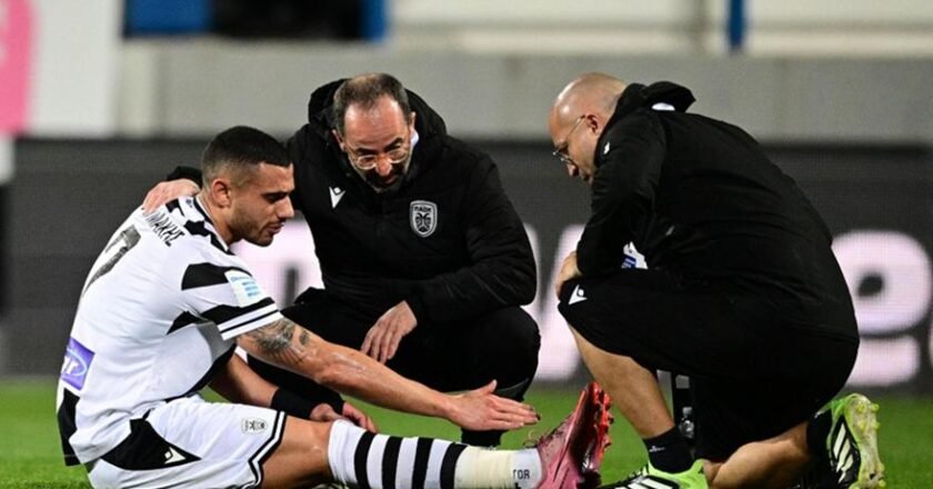 Εξαιρετικά αμφίβολος για Ολυμπιακό ο Γιακουμάκης