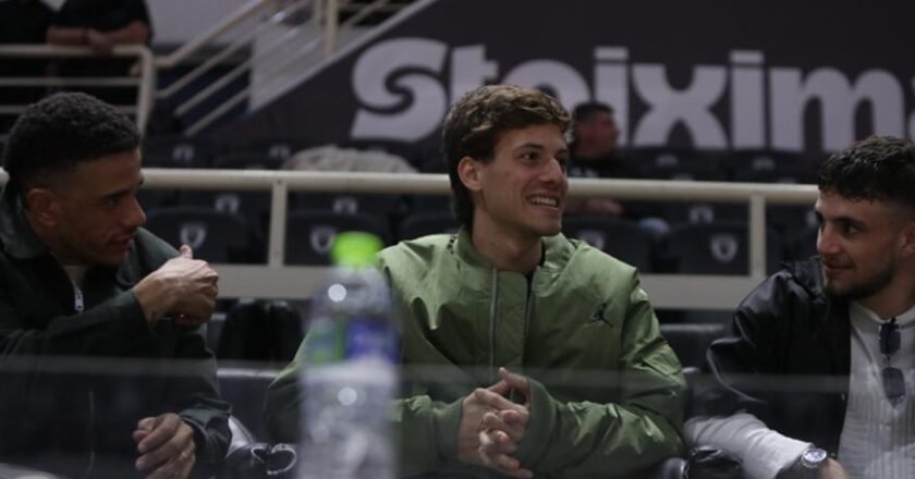 Η ποδοσφαιρική ομάδα του ΠΑΟΚ έδωσε το «παρών» στο μπάσκετ!