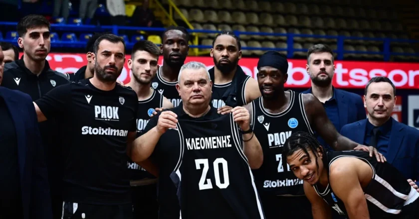 Ο ΠΑΟΚ  τίμησε τη μνήμη του Κλεομένη