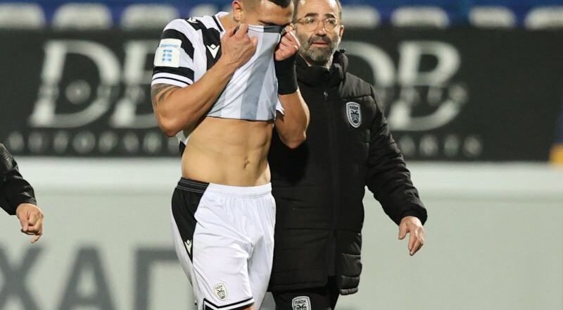 ΠΑΟΚ-Δύσκολα να παίξει ο Γιακουμάκης με Ολυμπιακό