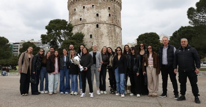 ΠΑΟΚ:Η κούπα του χάντμπολ στον Λευκό Πύργο!