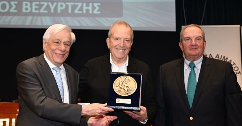 Σπουδαία τιμητική βράβευση για τον πρόεδρο της ΚΑΕ ΠΑΟΚ, Νίκο Βεζυρτζή