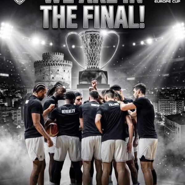 ΠΑΟΚ το μεγαλείο σου τελειωμό δεν έχει! Στους τελικούς ξανά του FIBA EUROPE CUP,  με Μπιλμπάο ο ψυχωμένος Δικέφαλος-Απέκλεισε την Μούρθια!