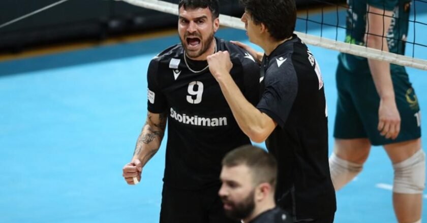 Έβγαλε αντίδραση και παρέμεινε ζωντανός στη μάχη για την πρόκριση στους τελικούς της Novibet Volley League ο ΠΑΟΚ!