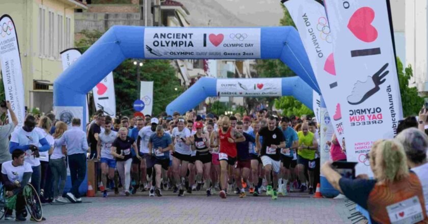 5ο “Olympic Day Run” Ancient Olympia – Επετειακός Αγώνας Δρόμου για τον Εορτασμό της Αναβίωσης των Ολυμπιακών Αγώνων